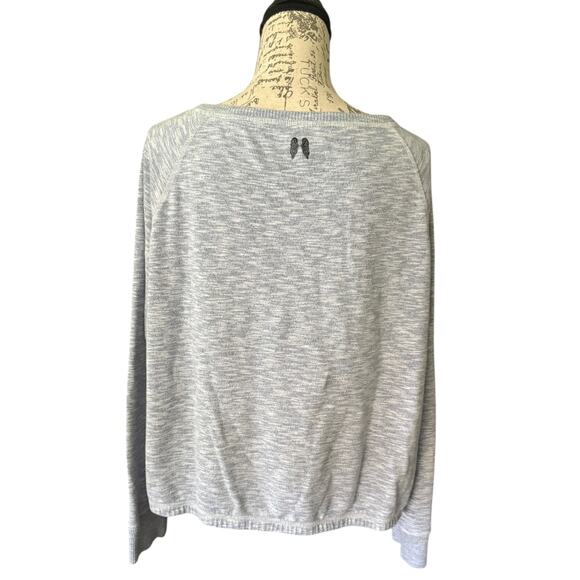 Victoria's Secret Angels 2015 Blue Terry Cloth Sweatshirt XL SEE MEASUREMENTS - Picture 2 of 5